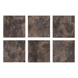 FloorPops Brownstone 12 in. W x 12 in. L Peel and Stick Floor Vinyl Tiles, 20 Tiles (20 sq. ft. Case)