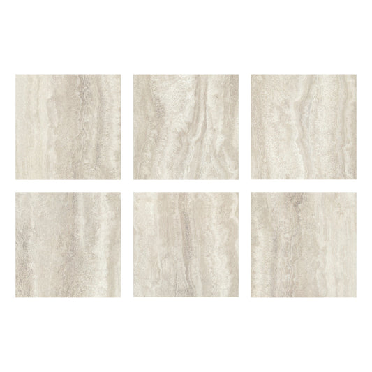 FloorPops Grey 12-in x 12-in Water Resistant Peel and Stick Vinyl Tile Flooring (20-sq ft)