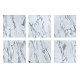 FloorPops White 12-in x 12-in Water Resistant Peel and Stick Vinyl Tile Flooring (20-sq ft)