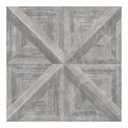 FloorPops Grey 12-in x 12-in Water-Resistant Peel-and-Stick Vinyl Tile Flooring, 20-sq ft Carton