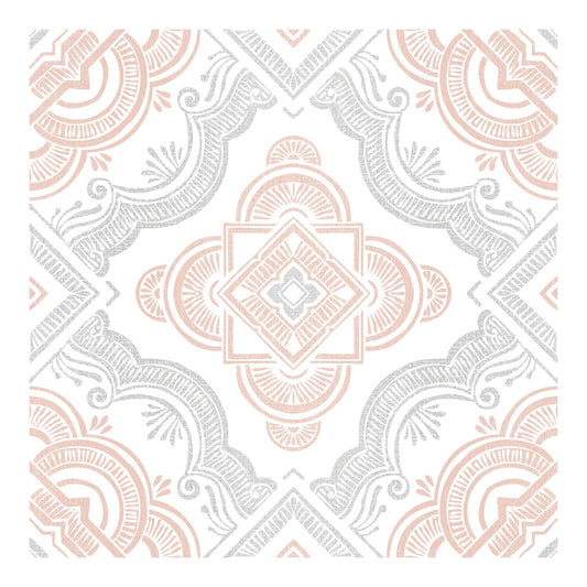 FloorPops White 12-in x 12-in Water Resistant Peel and Stick Vinyl Tile Flooring (20-sq ft)