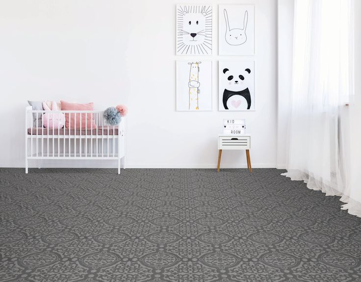 STAINMASTER Essentials So Happy Spanish Sky Pattern Carpet Sample (Interior)