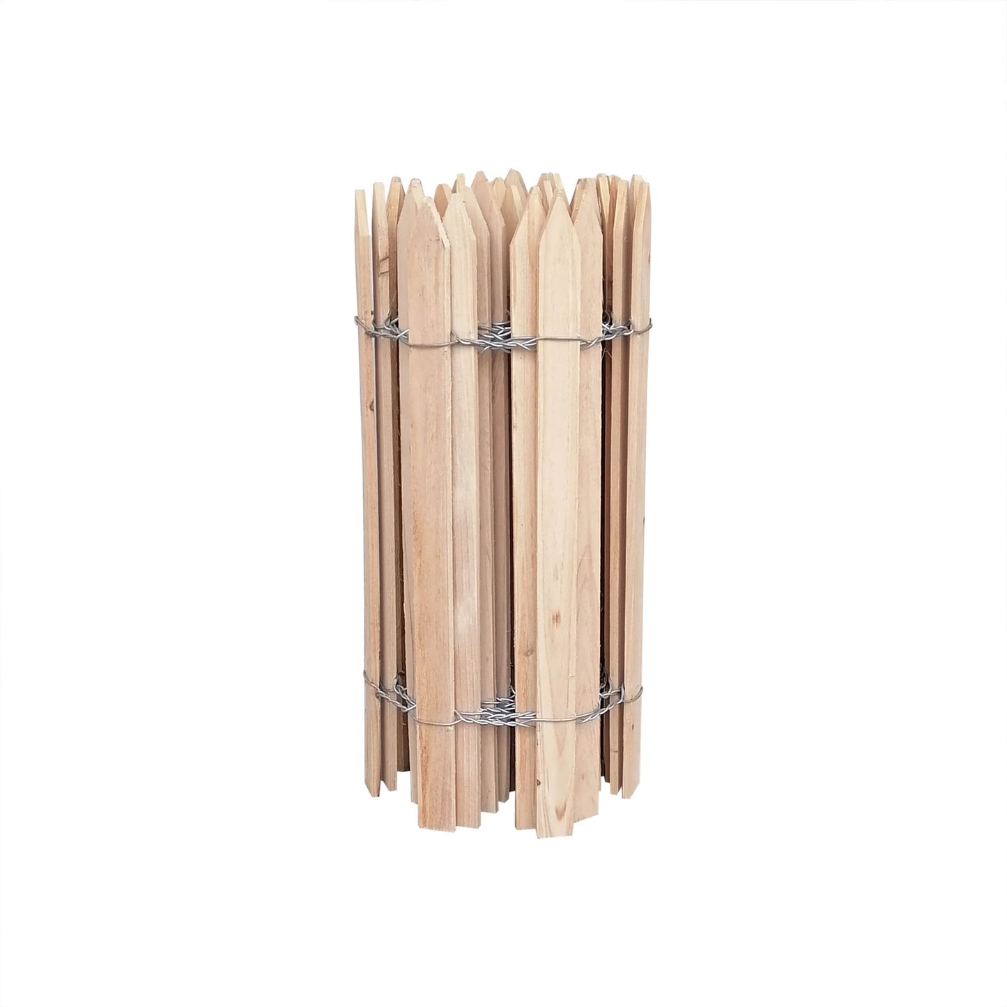 15-ft x 2-ft Brown Cedar Woven Wire Rolled Fencing