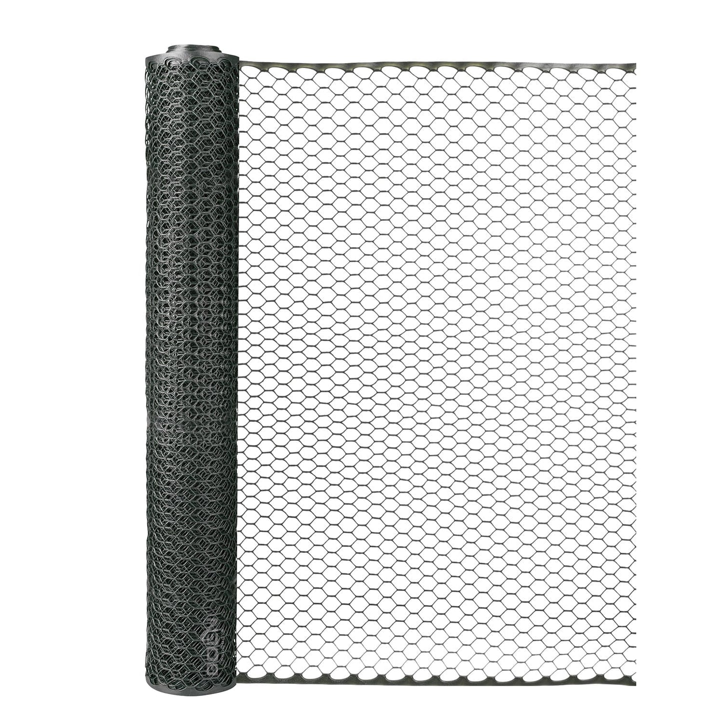 BOEN Black HDPE 25-Feet x 3-Feet Chicken Wire Rolled Fencing