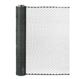 BOEN Black HDPE 25-Feet x 3-Feet Chicken Wire Rolled Fencing