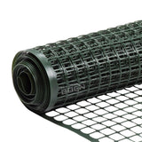 BOEN 100 ft. x 4 ft. 6-Gauge Green Plastic Extruded Mesh Rolled Fencing