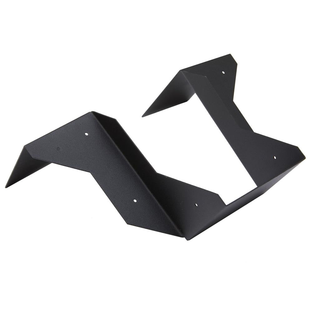 Fortress Building Products Black Steel Double Hanger Bracket