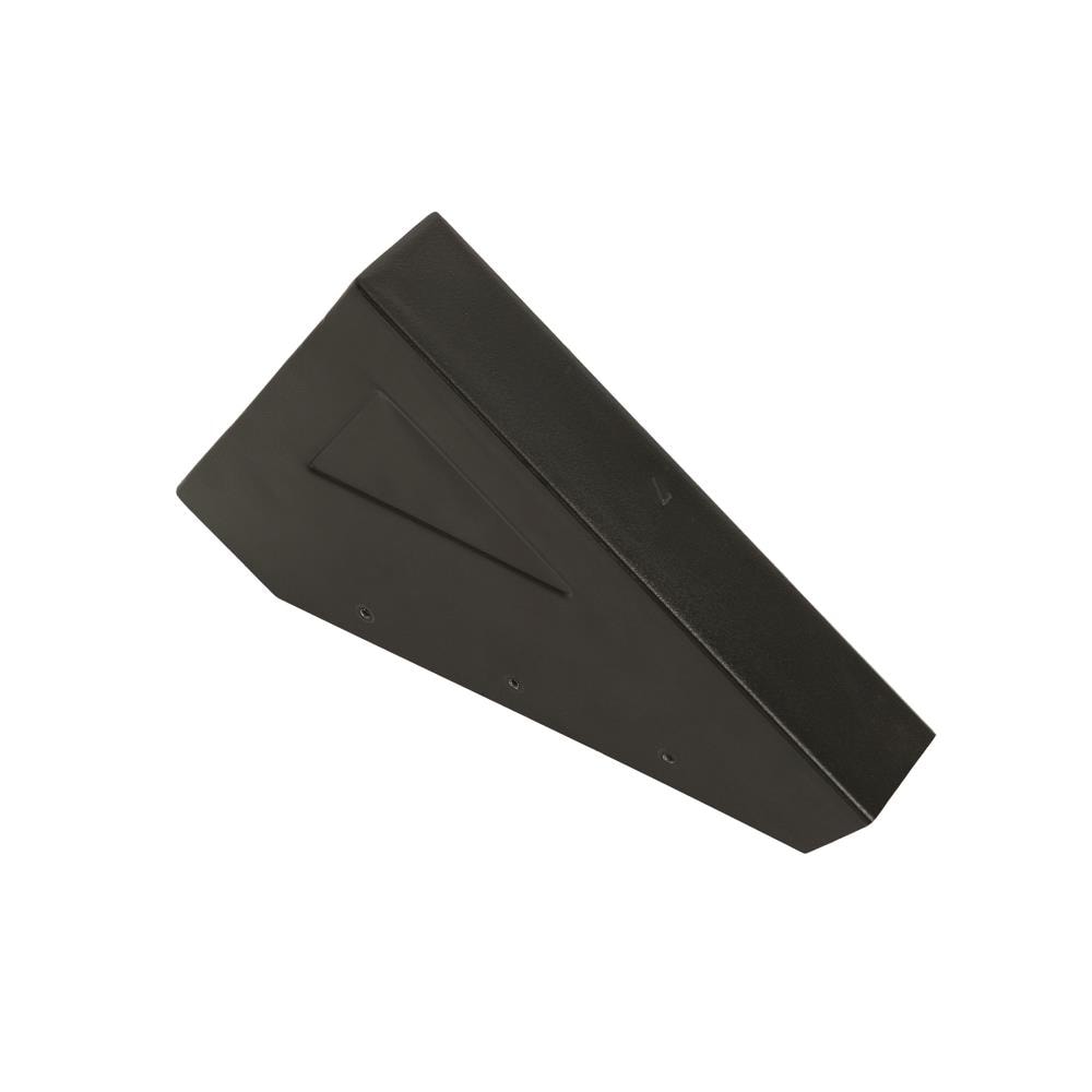 Fortress Building Products Black Steel 7-in stair bracket