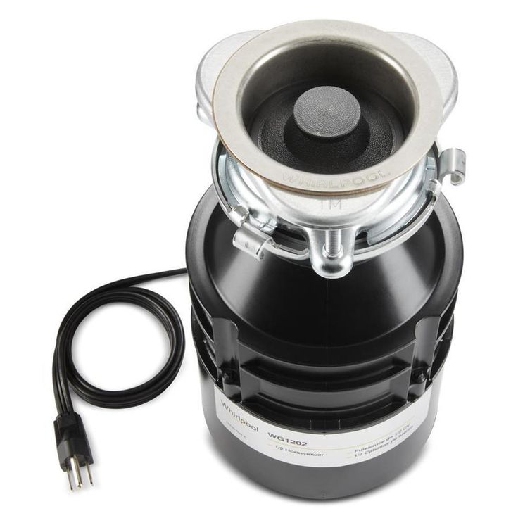 Whirlpool 1/2-HP Continuous Feed Garbage Disposal