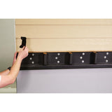 Fortress Building Products Black Steel F-50 Bracket