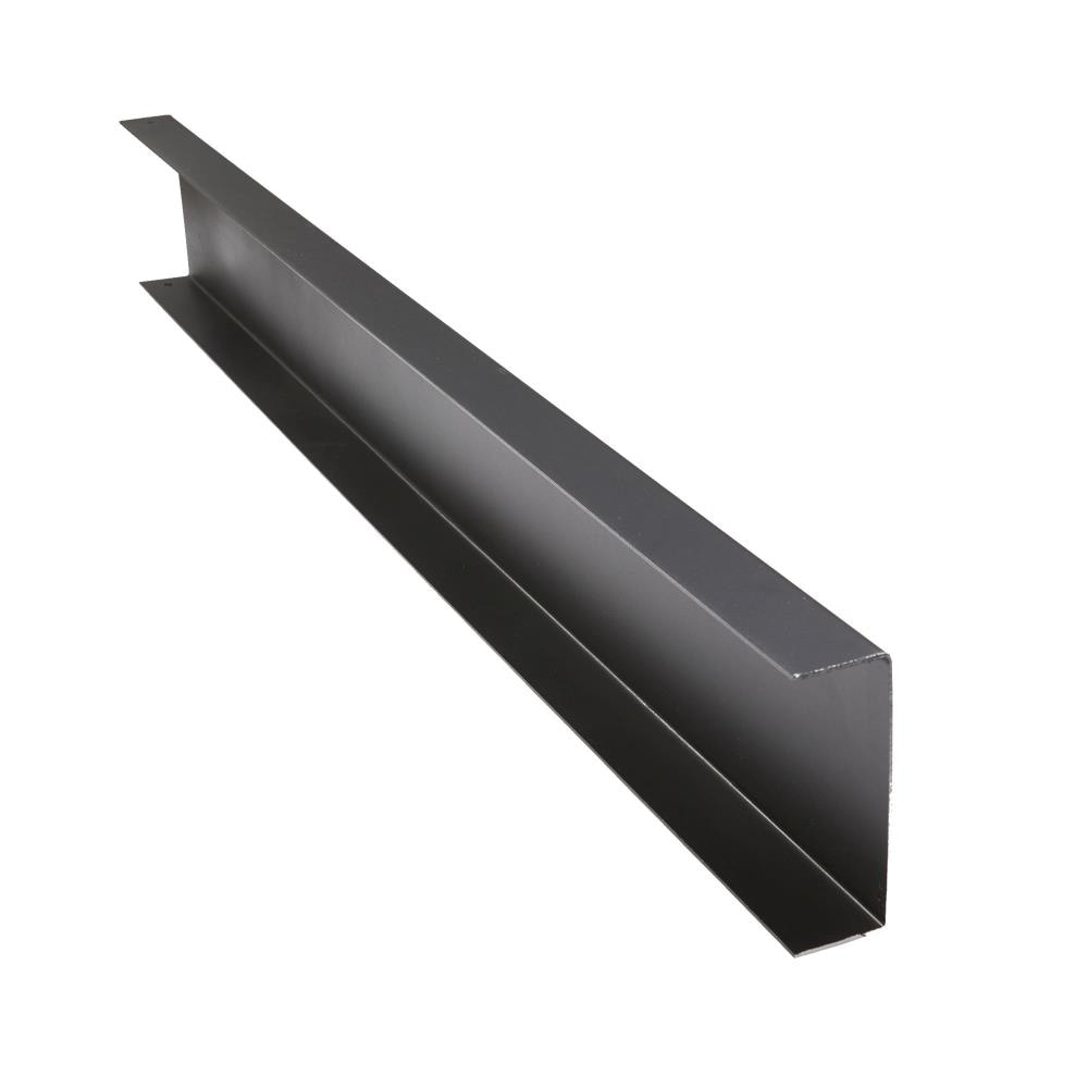 Fortress Building Products 8-ft x 6-in Black Sand Steel 12-in OC blank u-rim joist