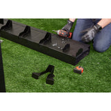 Fortress Building Products Black Steel Single Hanger Bracket
