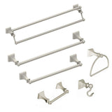 Moen Retreat Single Hook Spot Resist Brushed Nickel Towel Hook