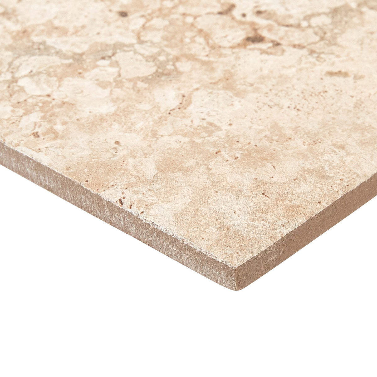 American Olean Bordeaux Chameau 19.75-in x 19.75-in Glazed Porcelain Stone-Look Floor and Wall Tile, 6-Pack