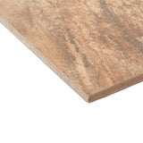 American Olean Kendal Slate 15-Pack Carlisle Black 12-in x 12-in Glazed Porcelain Stone Look Floor and Wall Tile