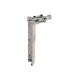 Bon Tool Metal L-Shape Corner Bead for Drywall and Stucco - Silver, 4 Feet Length, 1 Inch Width, Crimping and Locking Design
