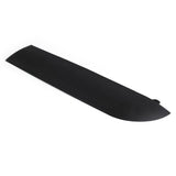 MotorDeck 12 in. x 3 in. Black Modular Edging Kit Male (22-Piece, Includes 2 Corner Edges)