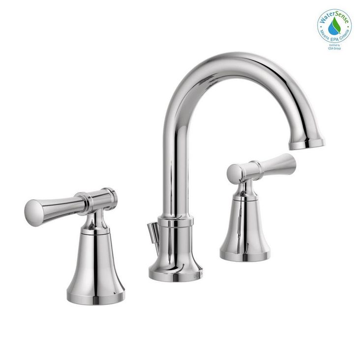 Chamberlain 8 in. Widespread 2-Handle Bathroom Faucet in SpotShield Brushed Nickel