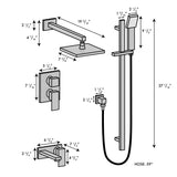 ZLINE Bliss Shower System in Chrome (BLS-SHS-CH)