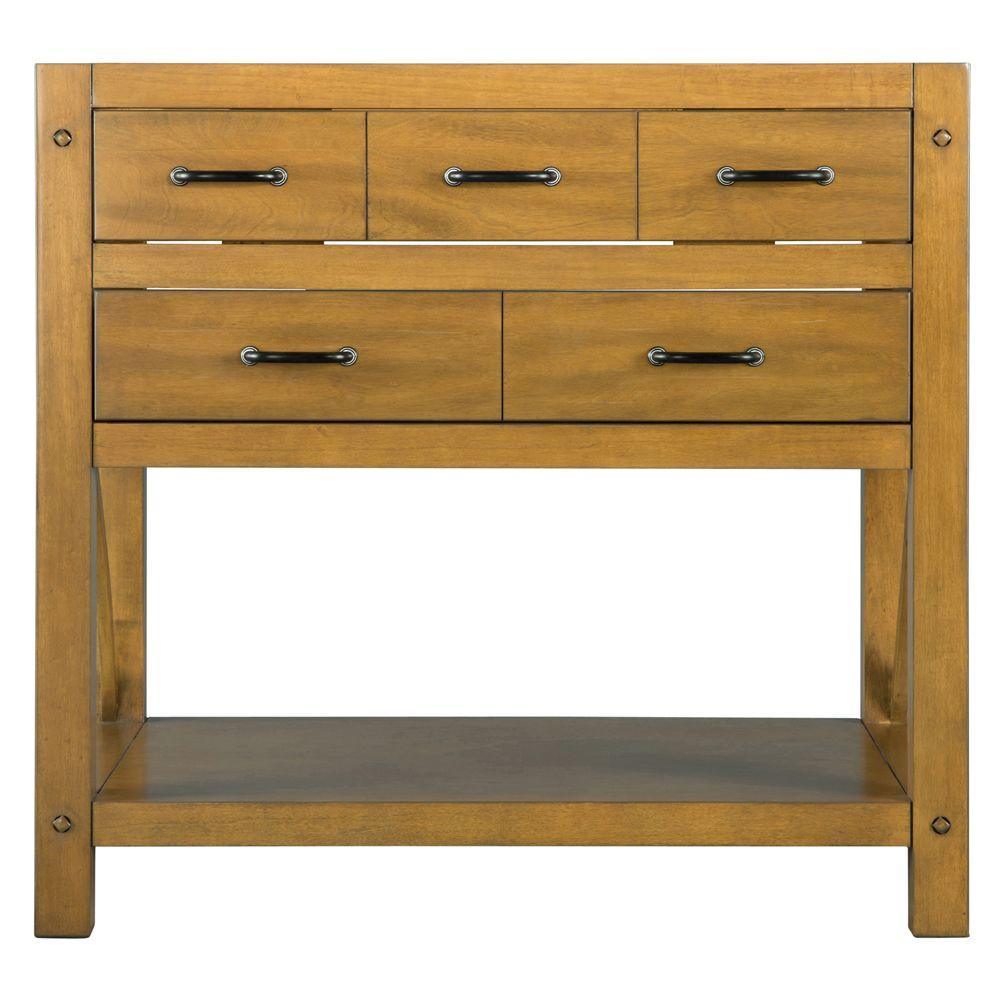 Avondale 60 in. Vanity Cabinet Only in Pine - Super Arbor