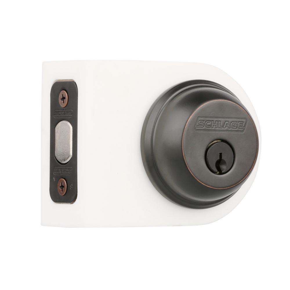 Aged Bronze Single Cylinder Deadbolt - Super Arbor