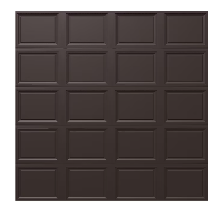 Wayne Dalton Classic Steel Model 9100 9-ft x 8-ft Insulated Brown Single Garage Door