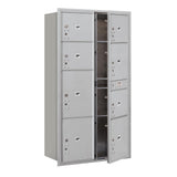 3700 Horizontal Series 8-Parcel Locker Recessed Mount Mailbox - Super Arbor
