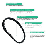 CB1 Belts Replacement for Kenmore Compatible with Part 20-5285, 742024, 46-3300-03 and 743411 (2-Pack) - Super Arbor