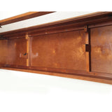 1 Gun Horizontal Key Locking Display Cabinet in Brown
