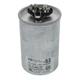 Rheem 43-101665-53 capacitor - front view (Product Type: Capacitor)