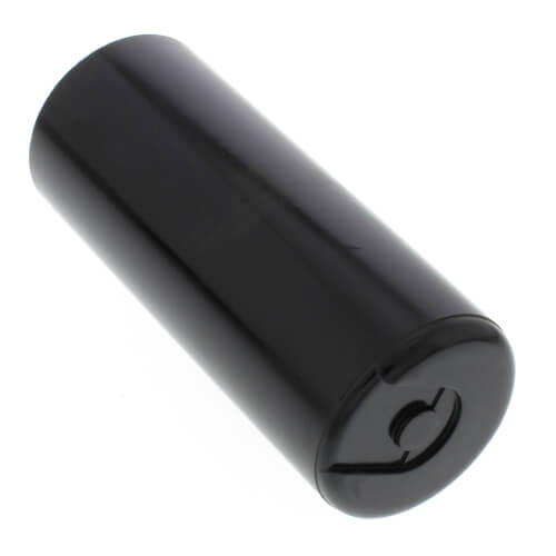 Rheem 43-17075-03 capacitor - side view (Voltage: 330v; MFD: 135-155)