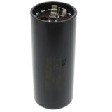 Rheem 43-17075-03 capacitor - front view (Voltage: 330v; MFD: 135-155)