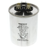 Rheem 43-25133-13 capacitor - front view (Voltage: 440v; MFD: 40/3)