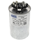 Rheem 43-25133-25 capacitor - front view (Voltage: 370V; MFD: 50/5)