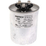 Rheem 43-25133-30 capacitor - front view (Voltage: 440v; MFD: 60/5)