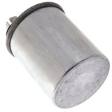 Rheem 43-25136-05 capacitor - side view (Voltage: 370V; MFD: 7.5)