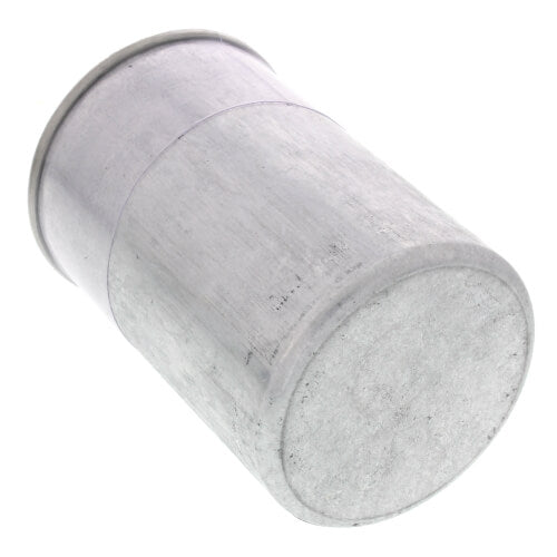 Rheem 43-26271-47 capacitor - side view (Voltage: 370V; MFD: 70/10)