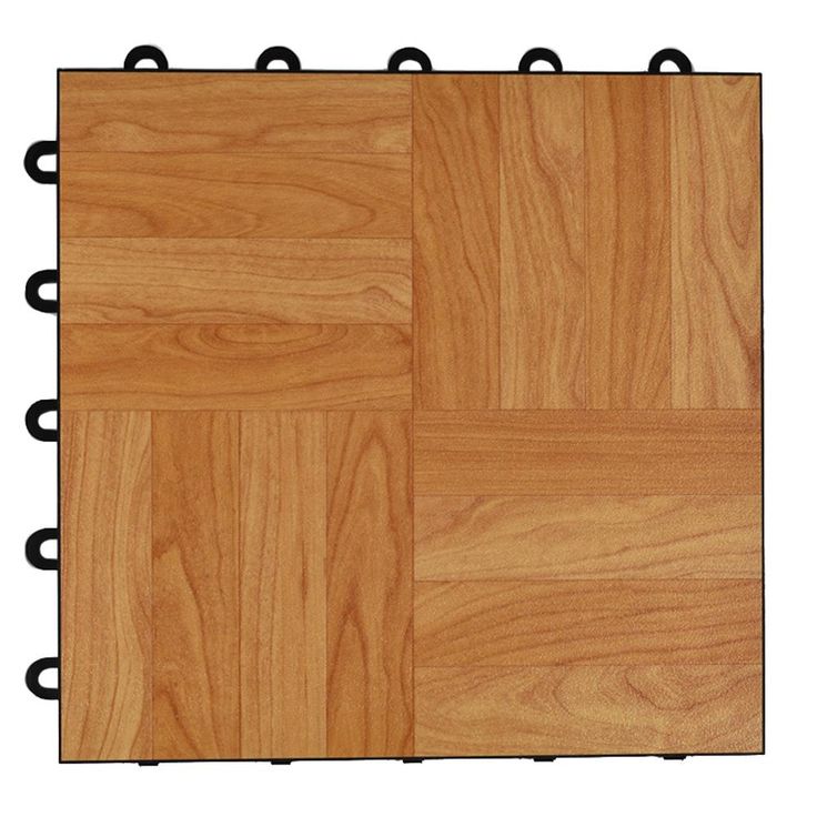 Greatmats Max Tile 12 in. x 12 in. x 5/8 in. Cherry Vinyl Interlocking Raised Modular Floor Tile (Case of 26)