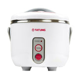 3-Cup White Stainless Steel Electric Multi-Cooker