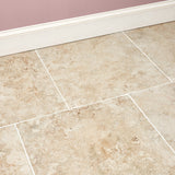 American Olean Bordeaux Chameau 19.75-in x 19.75-in Glazed Porcelain Stone-Look Floor and Wall Tile, 6-Pack