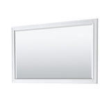 Wyndham Collection Margate 60-in White Bathroom Vanity Cabinet (Mirror Included)