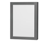 Wyndham Collection Sheffield 29-in Dark Gray Bathroom Vanity Cabinet (Mirror Included)