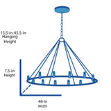 Kichler Pim 6-Light Gold Modern/Contemporary Chandelier