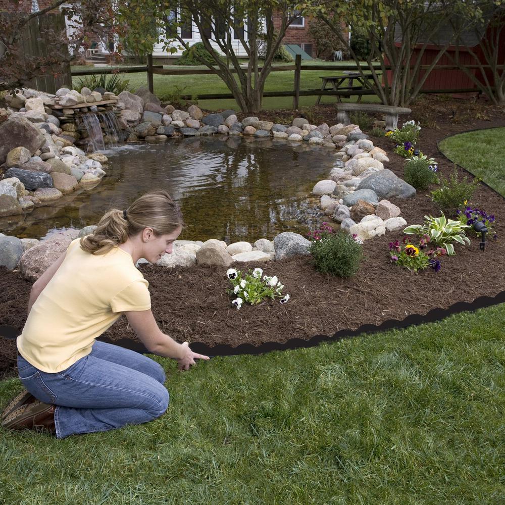 ProFlex No-Dig 100 ft. Scallop Top Edging Kit