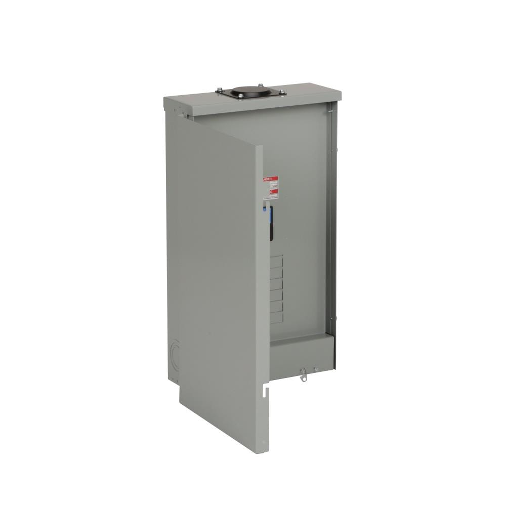 Eaton Type BR 200-Amp 8-space load center - label view