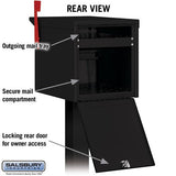 Roadside Mailbox with Locking Doors and Powder-Coated Finish