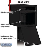 Roadside Mailbox with Locking Doors and Powder-Coated Finish
