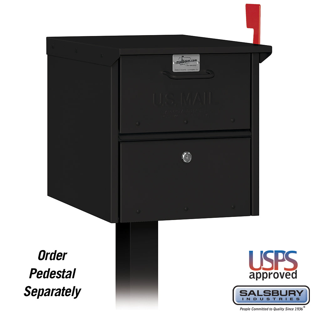 Roadside Mailbox with Locking Doors and Powder-Coated Finish