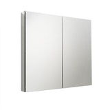 Fresca 40-in x 36-in Surface/Recessed Mount Mirror Medicine Cabinet