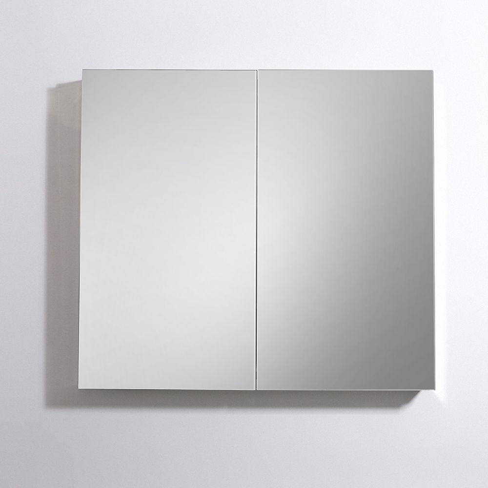 Fresca 40-in x 36-in Surface/Recessed Mount Mirror Medicine Cabinet